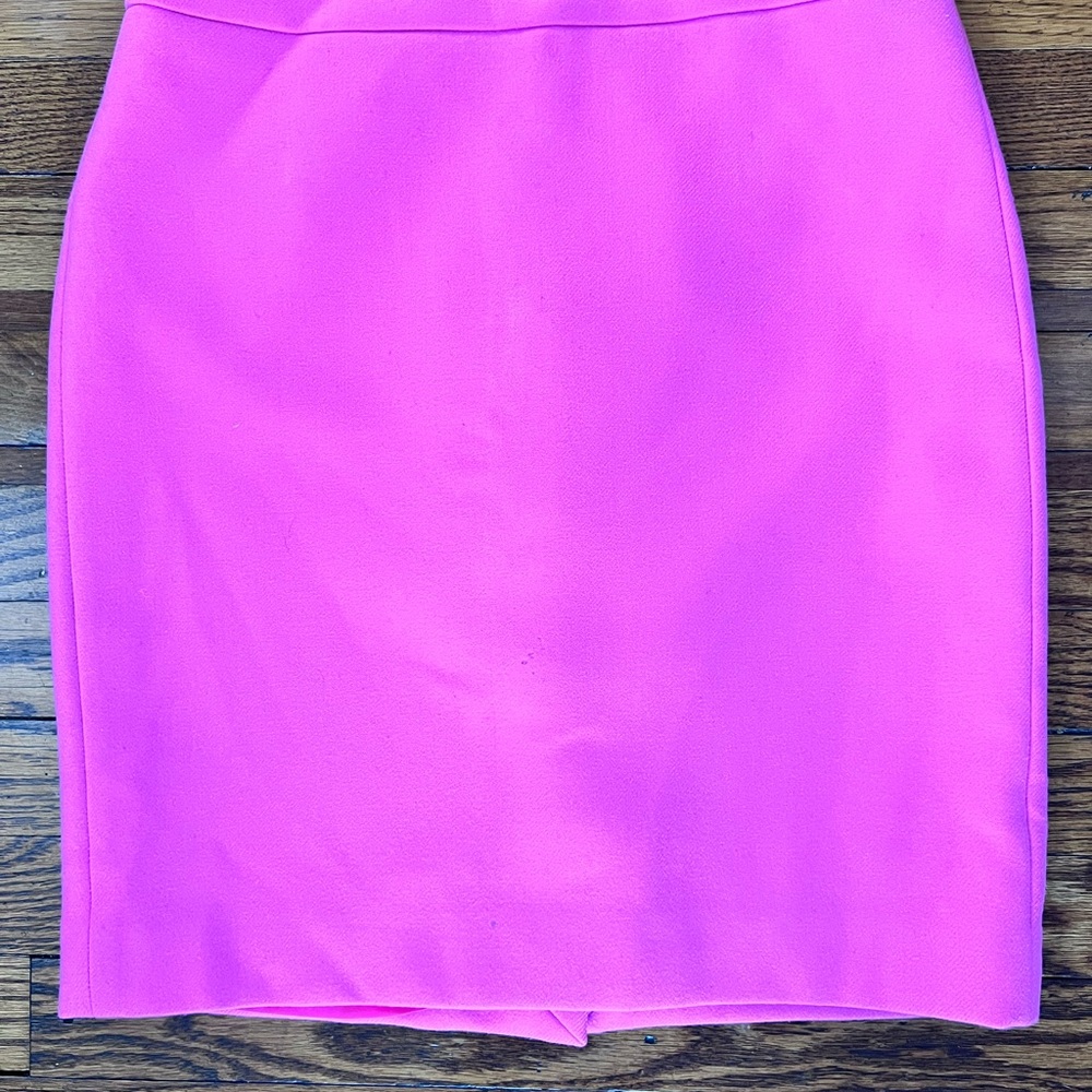 J. Crew Bright ( Bubblegum) Pink Mini Skirt
